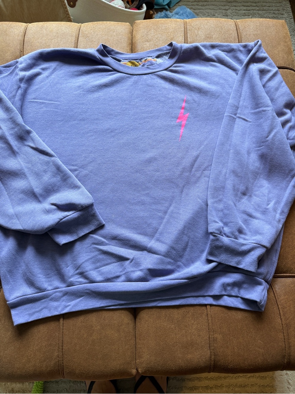 Aviator Nation Purple w/Pink Lightning Detail